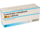 Ламотриджин 50мг (Lamotrigine) 30таб